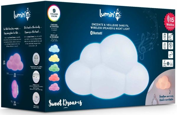 BigBen Lumin'Us Wolke, Lautsprecher & Nachtlicht, Wandlicht, Bluetooth -  Portofrei bei bücher.de kaufen