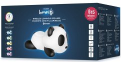 BigBen Lumin'Us Lying Panda, Wireless-Lautsprecher mit Lichteffekte, Bluetooth