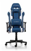 DXRACER Prince P132 Gaming Chair, blau/weiß