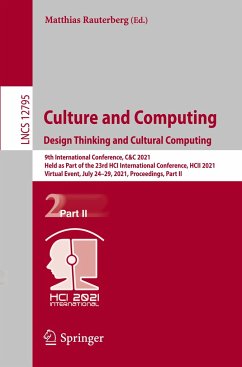 Culture and Computing. Design Thinking and Cultural Computing