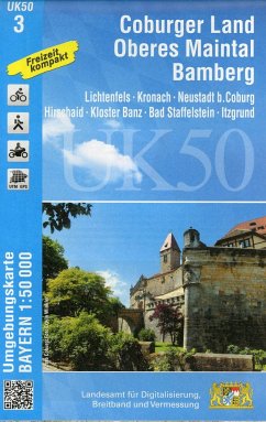 UK50-3 Coburger Land, Oberes Maintal, Bamberg - Landesamt für Digitalisierung, Breitband und Vermessung, Bayern