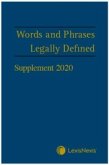 Words and Phrases Legally Defined 2020 Supplement