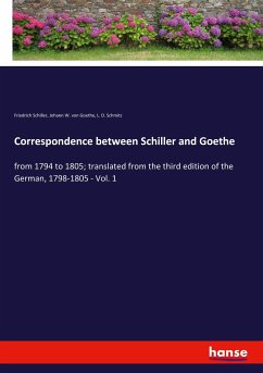 Correspondence between Schiller and Goethe