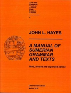 A Manual of Sumerian Grammar and Texts - Hayes, John L