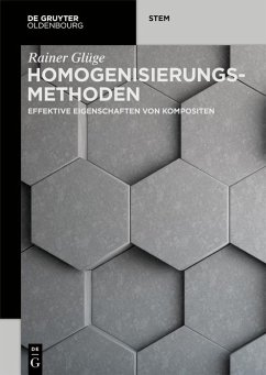 Homogenisierungsmethoden (eBook, PDF) - Glüge, Rainer