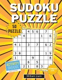 Intermediate level sudoku puzzle for adults   50 pages of brain games for adults