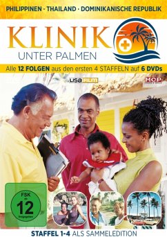 Klinik unter Palmen - Alle 12 Folgen aus den ersten 4 Staffel auf 6 DVDs Sammleredition - Diverse