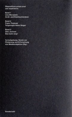 Cover Dispositions prises pour une expérience