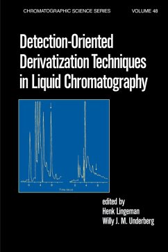 Detection-Oriented Derivatization Techniques in Liquid Chromatography (eBook, ePUB) - Lingeman, Henk; Underberg, Willy J. M.