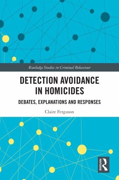 Detection Avoidance in Homicide (eBook, ePUB) - Ferguson, Claire