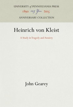 Heinrich Von Kleist - Gearey, John; Silz, Walter