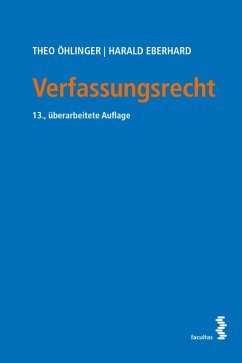 Verfassungsrecht (eBook, PDF) - Öhlinger, Theo; Eberhard, Harald