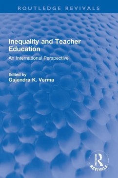 Cover Inequality and Teacher Education (eBook, ePUB)