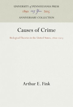 Causes of Crime - Fink, Arthur E