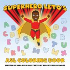 Superhero Leto's ASL Coloring Book