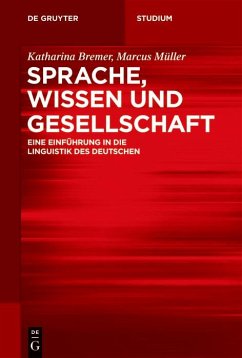 Cover Sprache, Wissen und Gesellschaft (eBook, PDF)