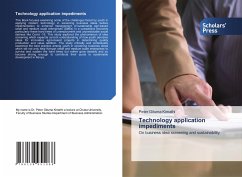 Technology application impediments - Gituma Kimathi, Peter