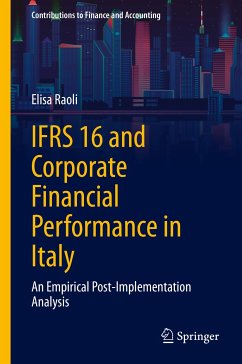 IFRS 16 and Corporate Financial Performance in Italy (eBook, PDF) - Raoli, Elisa