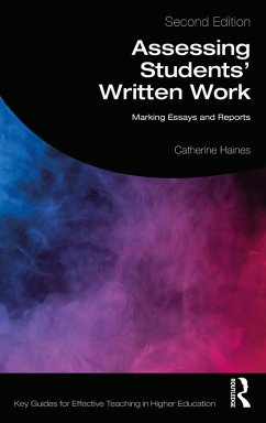 Cover Assessing Students' Written Work (eBook, PDF)