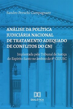 Cover Análise da Política Judiciária Nacional de Tratamento Adequado de Conflitos do CNJ (eBook, ePUB)