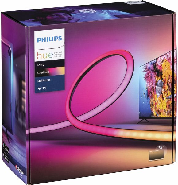 Philips Hue Play Gradient LED Lightstrip TV 75 Zoll - Portofrei bei  bücher.de kaufen