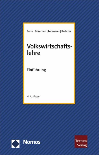 Volkswirtschaftslehre (eBook, PDF)