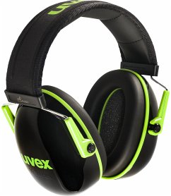 uvex Kapselgehörschutz K1 schwarz/grün