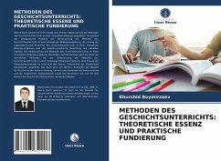 Cover METHODEN DES GESCHICHTSUNTERRICHTS: THEORETISCHE ESSENZ UND PRAKTISCHE FUNDIERUNG
