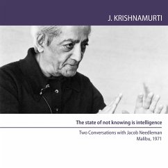 The state of not-knowing is intelligence (MP3-Download) - Krishnamurti, Jiddu