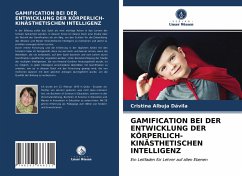 GAMIFICATION BEI DER ENTWICKLUNG DER KÖRPERLICH-KINÄSTHETISCHEN INTELLIGENZ - Albuja Dávila, Cristina