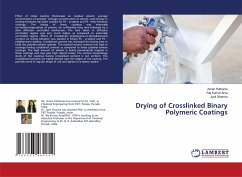 Drying of Crosslinked Binary Polymeric Coatings