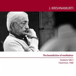 The Benediction of Meditation (MP3-Download) - Krishnamurti, Jiddu