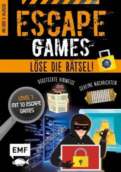 Escape Games Level 1 (orange) - Löse die Rätsel! - 10 Escape Games ab der 3. Klasse - Quénée, Mathieu