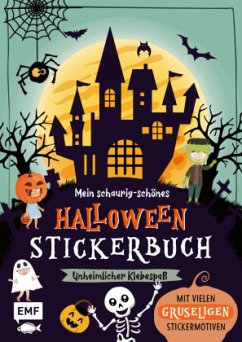 Cover Mein schaurig-schönes Halloween-Stickerbuch - Mit über 500 Stickermotiven