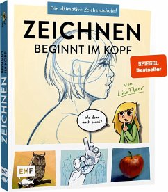 Zeichnen beginnt im Kopf - Die ultimative Zeichenschule von YouTube-Zeichnerin LinaFleer - Fleer, Lina