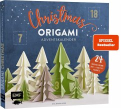 Mein Adventskalender-Buch: Origami Christmas - Berg, Eva Maria