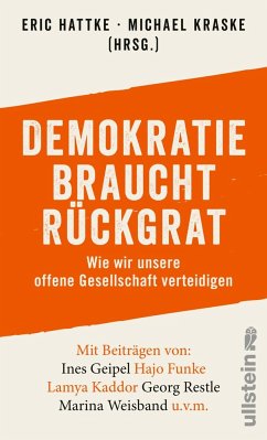 Demokratie braucht Rückgrat - Hattke, Eric; Kraske, Michael