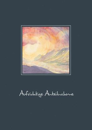 Reinhold Stecher Trauerkarte