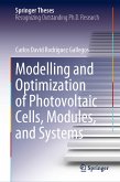 Modelling and Optimization of Photovoltaic Cells, Modules, and Systems (eBook, PDF)