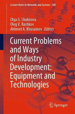 Cover Current Problems and Ways of Industry Development: Equipment and Technologies (eBook, PDF)