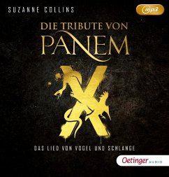 Die Tribute von Panem X: Das Lied von Vogel und Schlange / Die Tribute von Panem Bd.4 (2 MP3-CDs) (Restauflage) - Collins, Suzanne