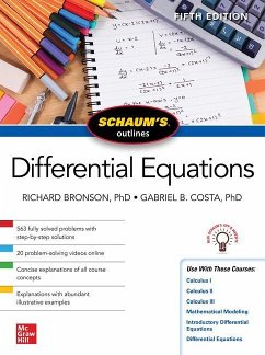 Schaum's Outline of Differential Equations - Bronson, Richard; Costa, Gabriel B.