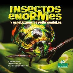 Insectos Enormes Y Espeluznantes Pero Geniales (Creepy But Cool Beastly Bugs) - Walker, Alan