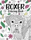 Boxer Dog Coloring Book