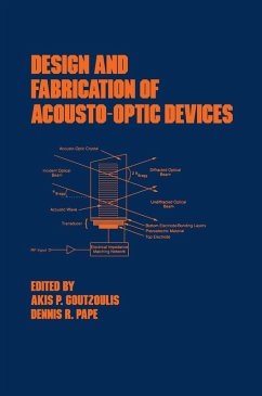 Design and Fabrication of Acousto-Optic Devices (eBook, ePUB) - Goutzoulis, Akis P.