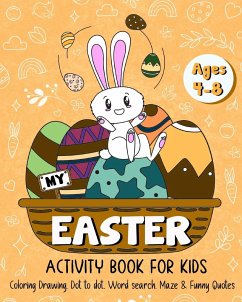 My Easter Activity Book for Kids Age 4-8 - Paperland