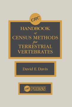 CRC Handbook of Census Methods for Terrestrial Vertebrates (eBook, ePUB) - Davis, David E.