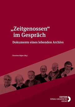 ¿Zeitgenossen¿ im Gespräch - Rigler (Hg., Christine