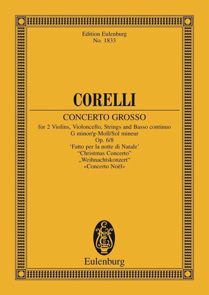 Concerto grosso G minor (eBook, PDF)
