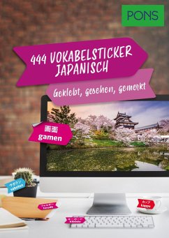 PONS 444 Vokabelsticker Japanisch